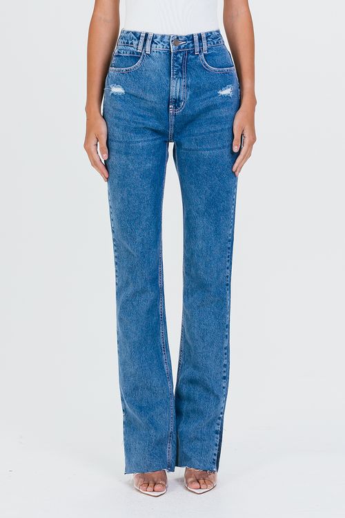 Calça Bela - Jeans Escuro