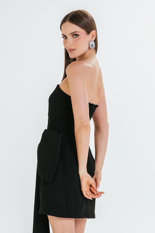 Vestido Evina - Preto