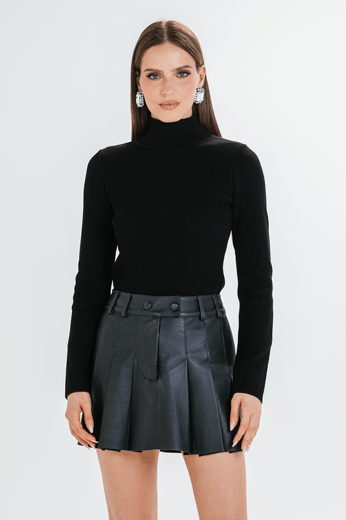 Blusa Tricot Doris - Preto