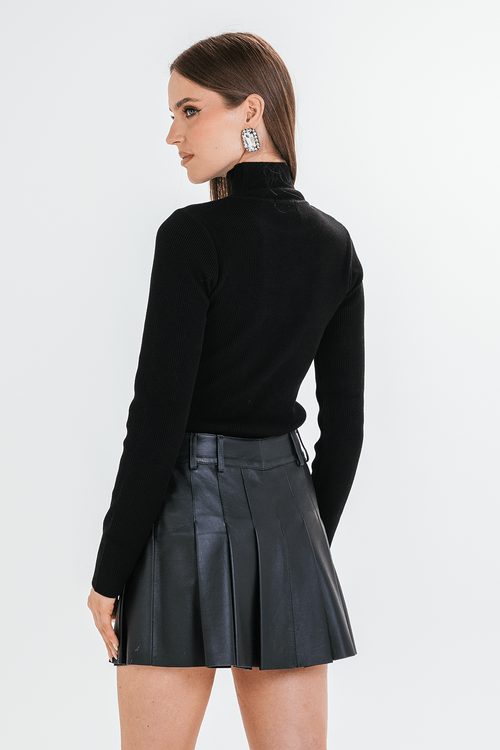 Blusa Tricot Doris - Preto