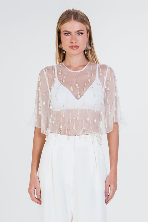 Blusa Lali - Off White