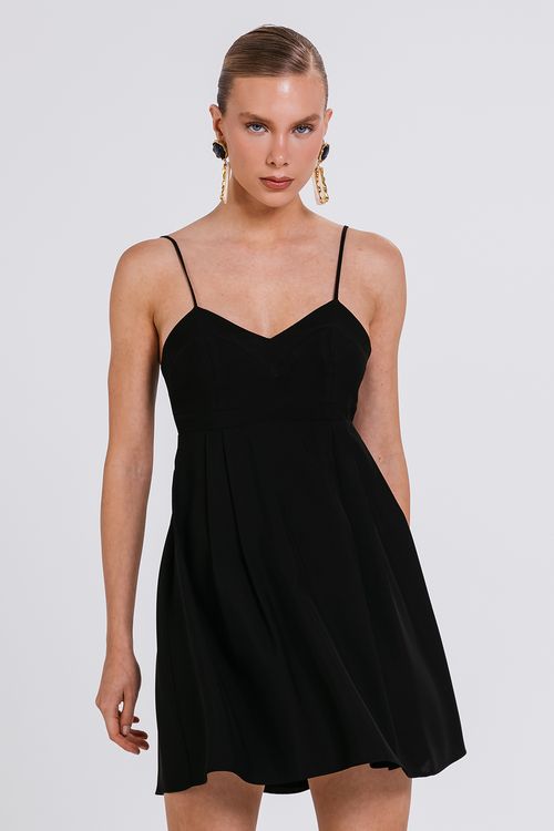 Vestido Evelin - Preto