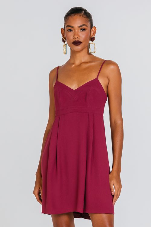 Vestido Evelin - Cabernet